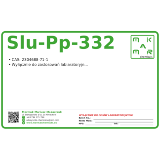 SLU-PP-332, CAS 2304688-71-1 — etykieta produktu chemicznego