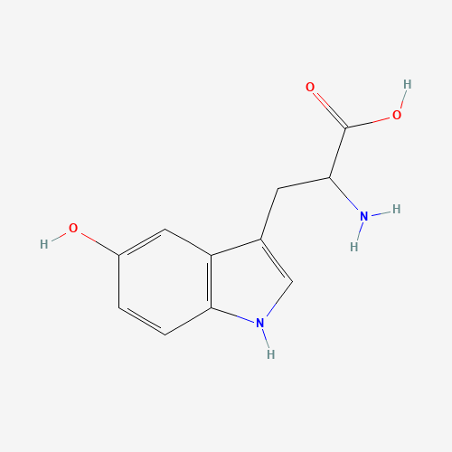 Szkielet 2D 5-HTP, CAS 56-69-9, wzór C11H12N2O3