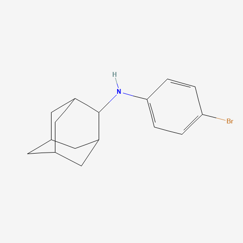 Szkielet 2D Bromantan, CAS 87913-26-6, wzór C16H20BrN