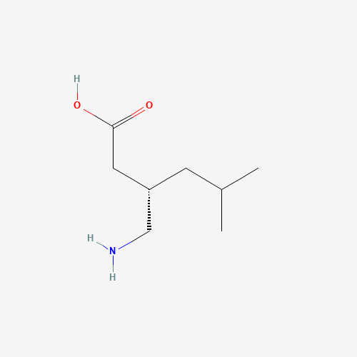 Szkielet 2D Pregabalina, CAS 148553-50-8, wzór C8H17NO2