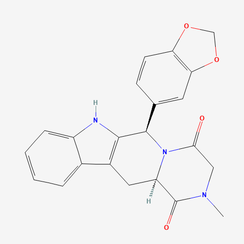 Szkielet 2D Tadalafil, CAS 171596-29-5, wzór C22H19N3O4